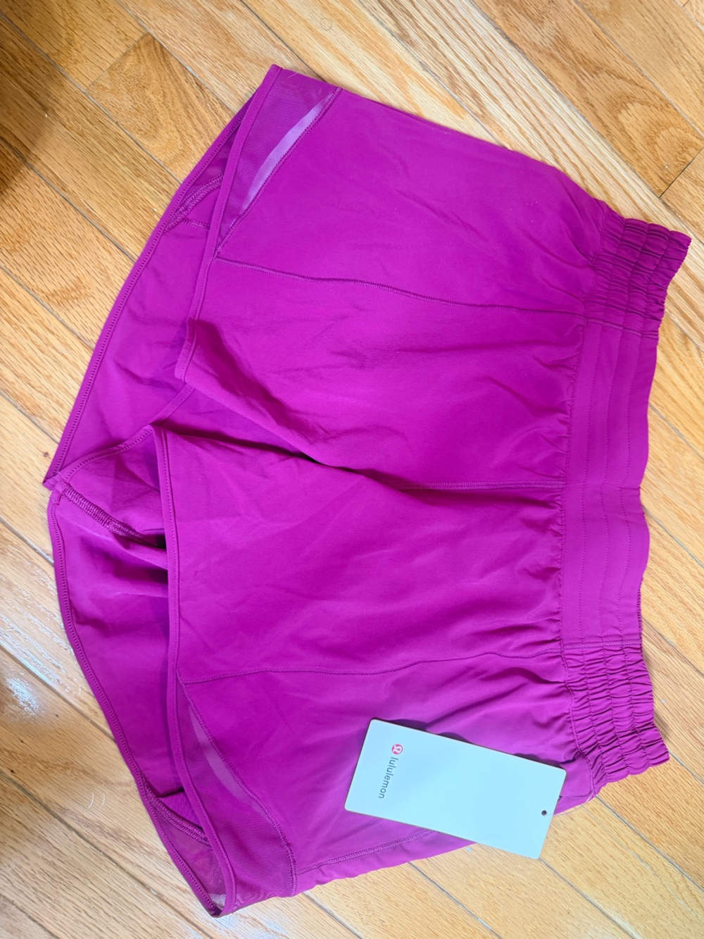 lululemon athletica Women's Magenta Running Shorts NWT